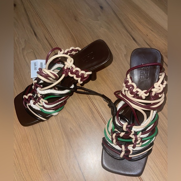 Cute Heel Sandals Créate for Zara Woman || Size 36 || - Picture 3 of 13